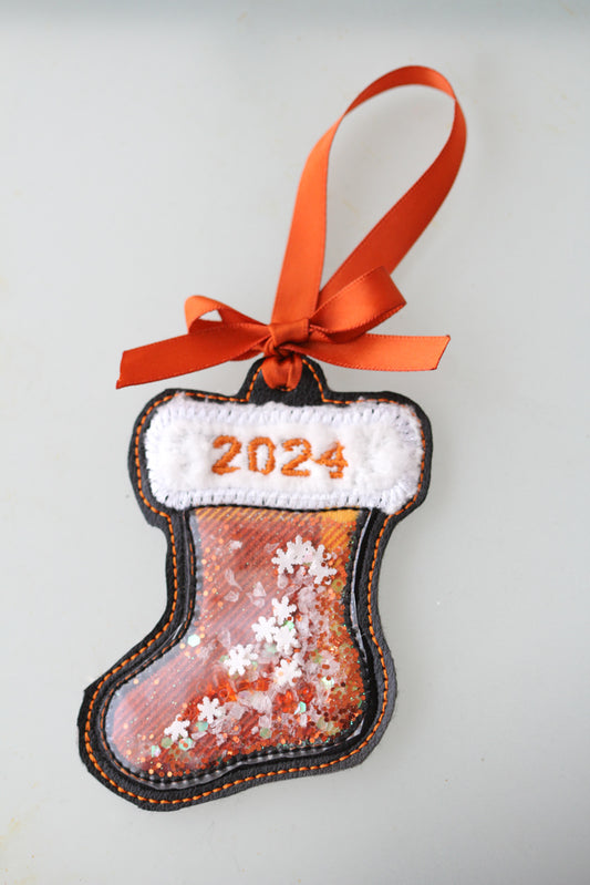 Sports Team Christmas Stocking Ornament